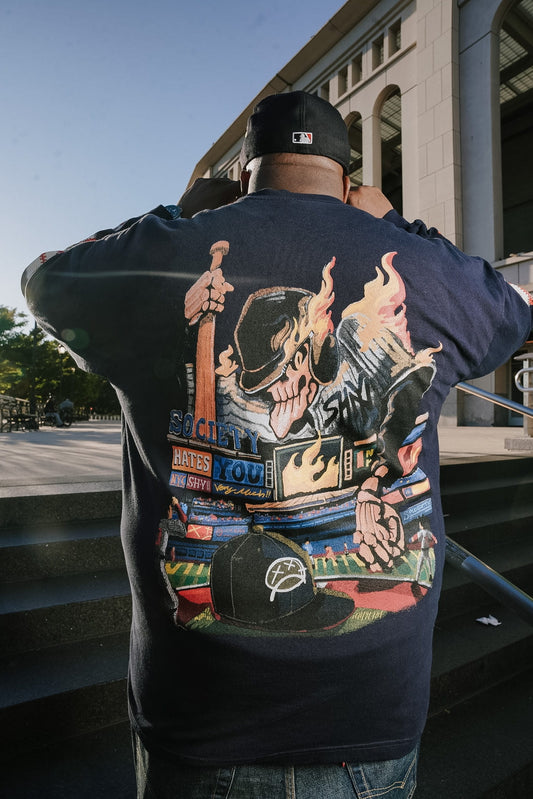 SHY Yankees long sleeve tee