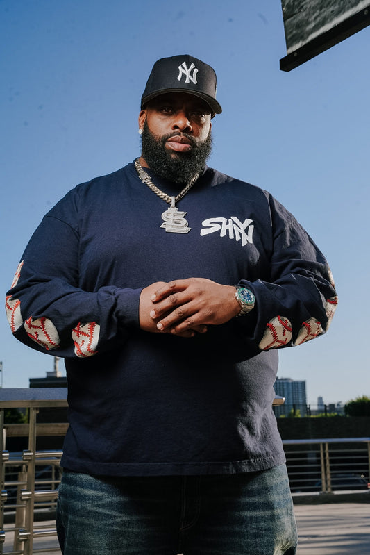 SHY Yankees long sleeve tee