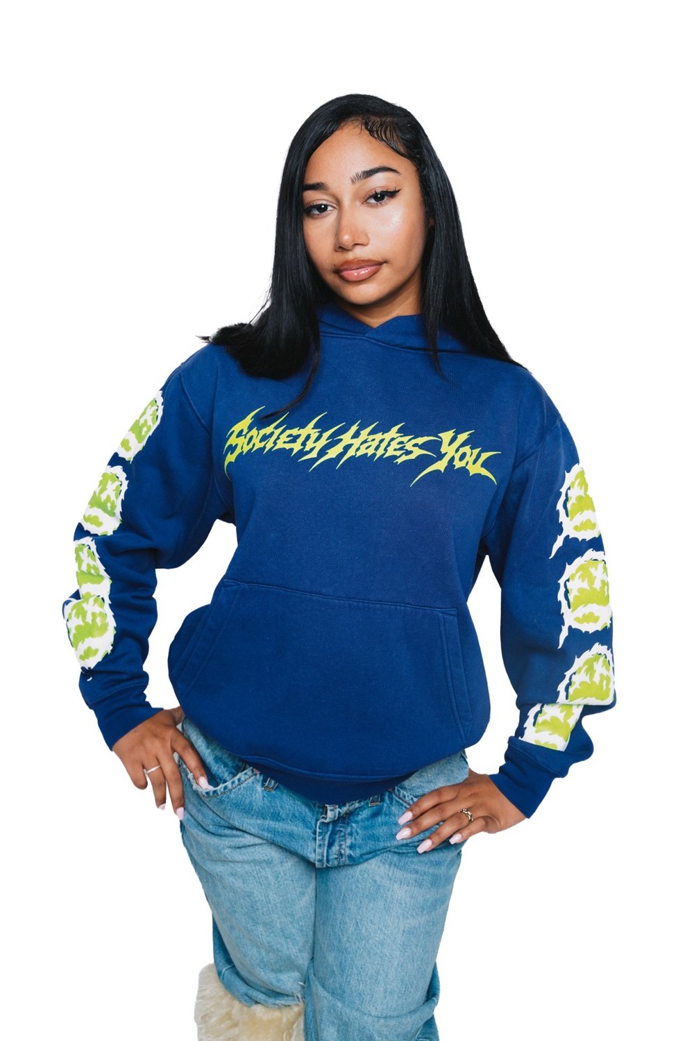 SHY TENNIS BALL HOODIE